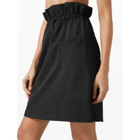Lululemon Trip Taker Skirt Women’s 6 Black - Picture 1 of 10
